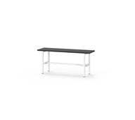 Novis Compact sittbänk 100 cm vitt stativ