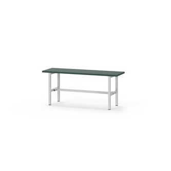 Novis Elite sittbänk 100 cm ljusgrå stativ