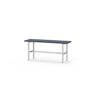Novis Elite sittbänk 100 cm ljusgrå stativ