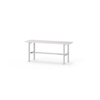 Novis Elite sittbänk 100 cm ljusgrå stativ