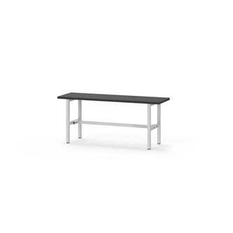 Novis Compact sittbänk 100 cm ljusgrå stativ