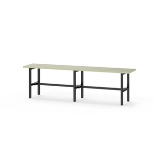 Novis Elite sittbänk 150 cm svart stativ