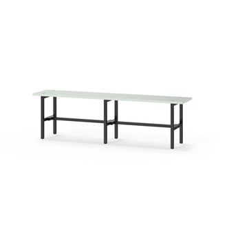 Novis Elite sittbänk 150 cm svart stativ
