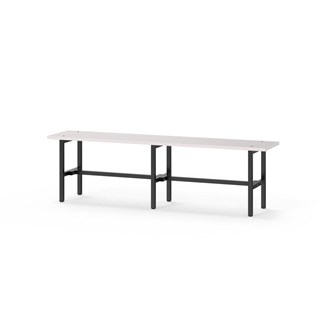 Novis Elite sittbänk 150 cm svart stativ
