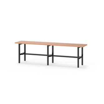 Novis Elite sittbänk 150 cm svart stativ