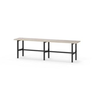 Novis Elite sittbänk 150 cm svart stativ