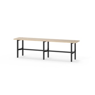 Novis Elite sittbänk 150 cm svart stativ