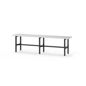 Novis Elite sittbänk 150 cm svart stativ
