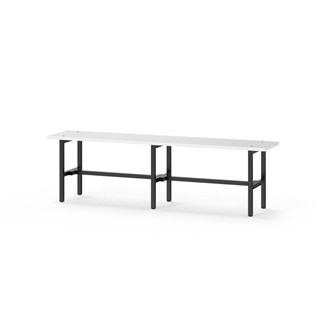 Novis Elite sittbänk 150 cm svart stativ