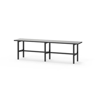Novis Compact sittbänk 150 cm svart stativ