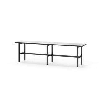Novis Compact sittbänk 150 cm svart stativ