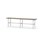 Novis Compact sittbänk 150 cm ljusgrå stativ