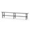 Novis Compact sittbänk 200 cm svart stativ