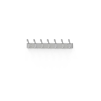 Novis Compact kroklist med 7 skolkrokar 100 cm