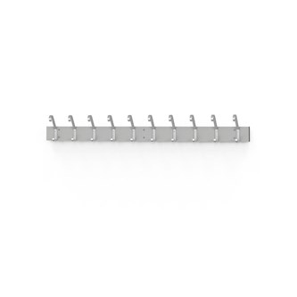 Novis Compact kroklist med 10 skolkrokar 150 cm