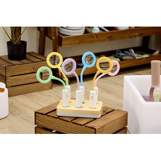 Metalldetektor och förstoringsglas 6 st