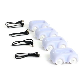 Lysande släp till lysande bil 4-pack