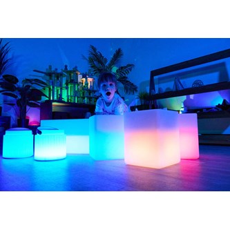Lysande lekkuber 4-pack