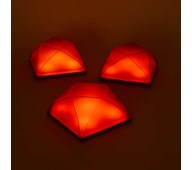 Lysande juvel, kvadrat 3-pack