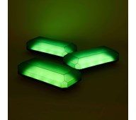 Lysande juvel, rektangel 3-pack