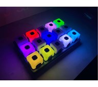 Lysande kopplade kuber, 15-pack