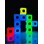 Lysande kopplade kuber, 15-pack