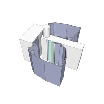 Klämskydd Vera swingdoor