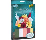 Kräppapper blomsterkit