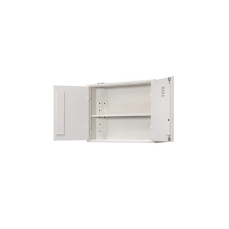 Kemikalieskåp väggmonterat, brandisolerat B100xD30xH80 cm