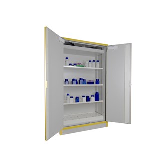 Kemikalieskåp F30, brandklassat B111,5xD55xH198 cm