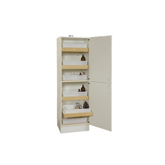 Syra- och basskåp B59,5xD60xH193,5 cm