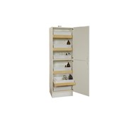 Syra- och basskåp B59,5xD60xH193,5 cm