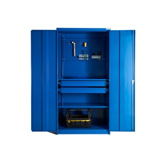 Verkstadsskåp MF4-1 B100xD50xH197,5 cm