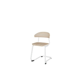 Stol Embrace BX C-stativ sh 45 cm mellan sits vitt stativ