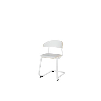 Stol Embrace BX C-stativ sh 45 cm mellan sits vitt stativ