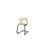 Stol Embrace BX C-stativ sh 45 cm mellan sits svart stativ