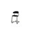Stol Embrace BX C-stativ sh 45 cm mellan sits svart stativ