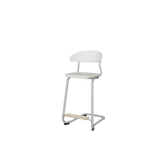 Stol Embrace C-stativ sh 63 cm mellan sits silverstativ