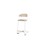Stol Embrace BX C-stativ sh 63 cm mellan sits vitt stativ