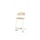 Stol Embrace BX C-stativ sh 63 cm mellan sits vitt stativ