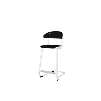 Stol Embrace BX C-stativ sh 63 cm mellan sits vitt stativ