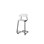 Stol Embrace BX C-stativ sh 63 cm mellan sits svart stativ