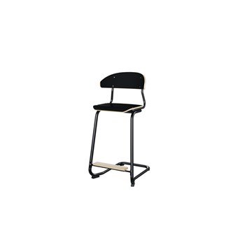 Stol Embrace BX C-stativ sh 63 cm mellan sits svart stativ