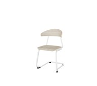 Stol Embrace BX C-stativ sh 45 cm stor sits vitt stativ