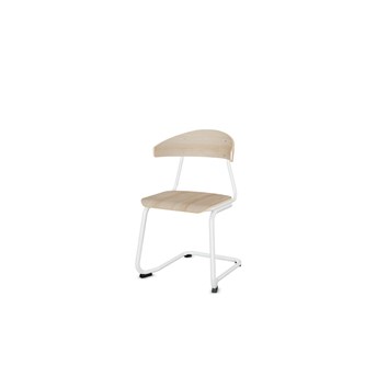 Stol Embrace BX C-stativ sh 45 cm stor sits vitt stativ