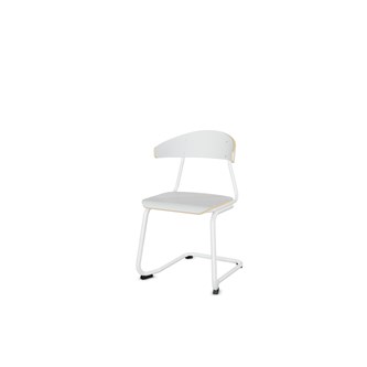 Stol Embrace BX C-stativ sh 45 cm stor sits vitt stativ