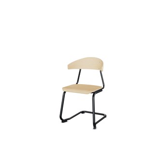 Stol Embrace BX C-stativ sh 45 cm stor sits svart stativ