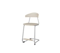 Stol Embrace C-stativ sh 63 cm stor sits silverstativ
