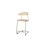 Stol Embrace C-stativ sh 63 cm stor sits silverstativ