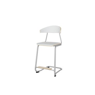 Stol Embrace C-stativ sh 63 cm stor sits silverstativ